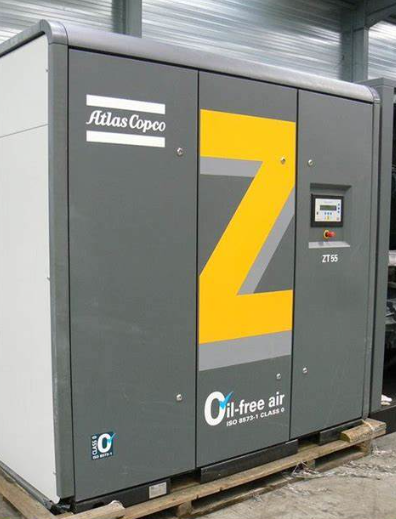 Atlas copco oil free air compressor ZR/ZT18-55 VSD