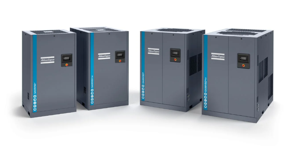 Oil-injected rotary screw compressors GA 30+-90/GA 37-110 VSD+ (30-110 kW/40-150 hp)