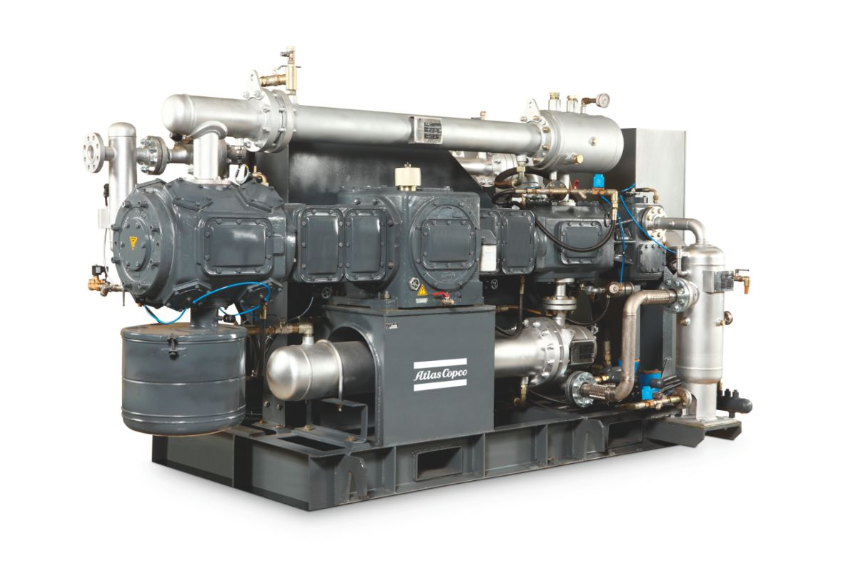 High pressure reciprocating air compressor P
