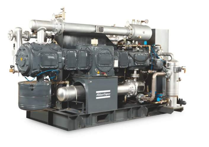 High pressure reciprocating air compressor P