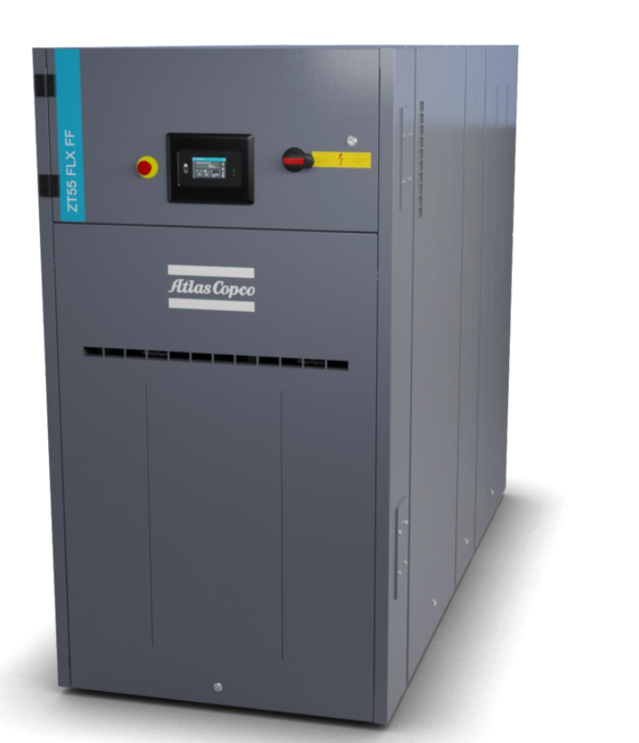 Dual-speed oil-free rotary tooth compressor ZR/ZT 30-55 FLX