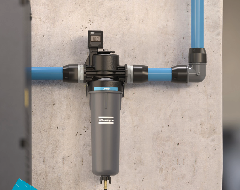 Compressed air filter