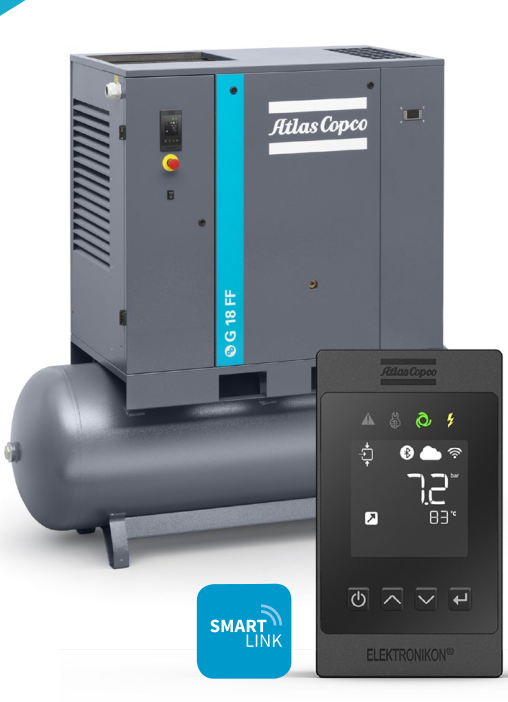 Oil-injected rotary screw compressors G 15L-22 (15-22 kW/20-30 hp)