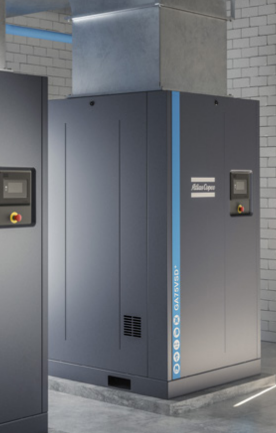 Oil-injected rotary screw compressors GA 37-110 VSD+ (37-110 kW/50-150 hp)