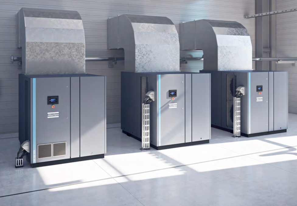 Oil-injected rotary screw compressors GA 90+ – 160 (VSD+)
