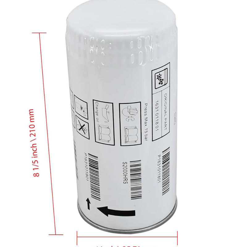 ATLAS-COPCO 1631011801 - Alternative oil filters